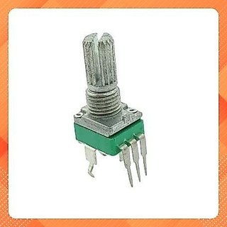 Chiết Áp Mixer 10k 50k  Chân Trục Đứng 15mm Xanh Lá