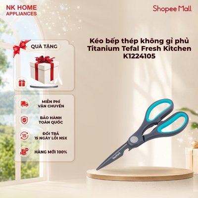 Kéo bếp bằng thép không gỉ phủ Titanium Tefal Fresh Kitchen K1224105