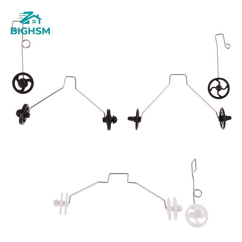 BIGHSM 1 Bộ Xốp Tay Ném Glider Landing Gear Kit Với Bánh Xe Máy Bay Phụ Kiện Cho Cessna J-11 J-20 SU