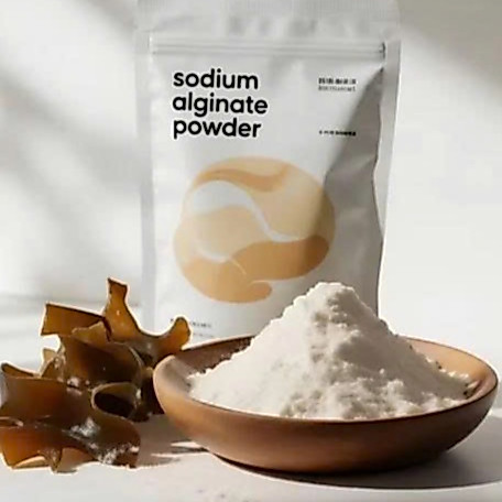 1KG Bột Natri Alginate (Sodium Alginate) Thực Phẩm