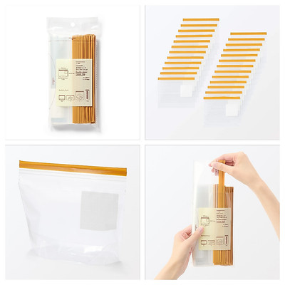 [26SS] MUJI Túi Trữ Đông Có Đáy Đứng Khóa Kéo Đôi