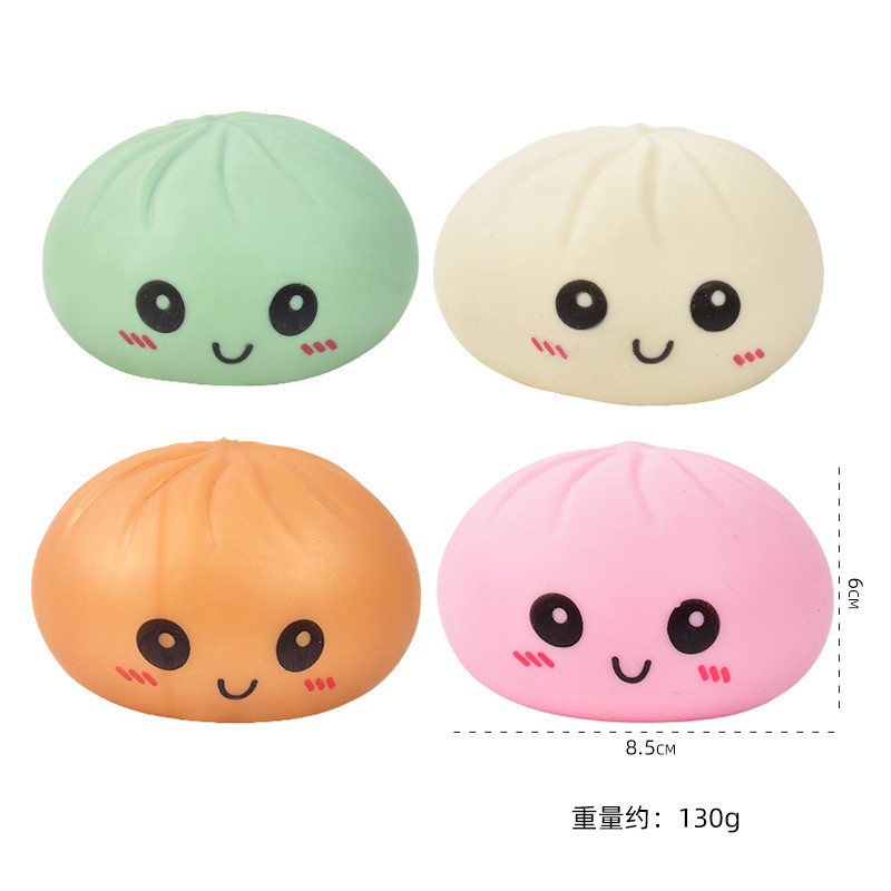 Emoticon Big Bun Mô Phỏng Thịt Heo Bun Pinch Vui Bun Chậm Bom Mô Phỏng Thực Phẩm Đồ Chơi Giải Nén Đồ