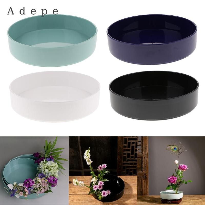 [gedonv3] Hộp đựng bình hoa tròn cổ điển Suiban để cắm hoa Ikebana
