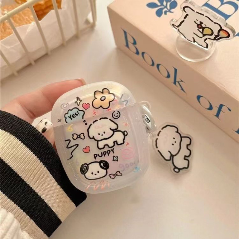 Dành cho vỏ AirPods 4 / Vỏ AirPods pro / pro2 Vỏ hoạt hình 1 / 2 / 3 cho AirPods Pro2 / 4 cho vỏ inP