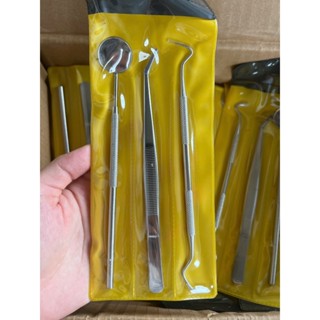 Bộ Khám Nha Khoa 3 Chi Tiết – Gương, Thám Trâm, Nhíp