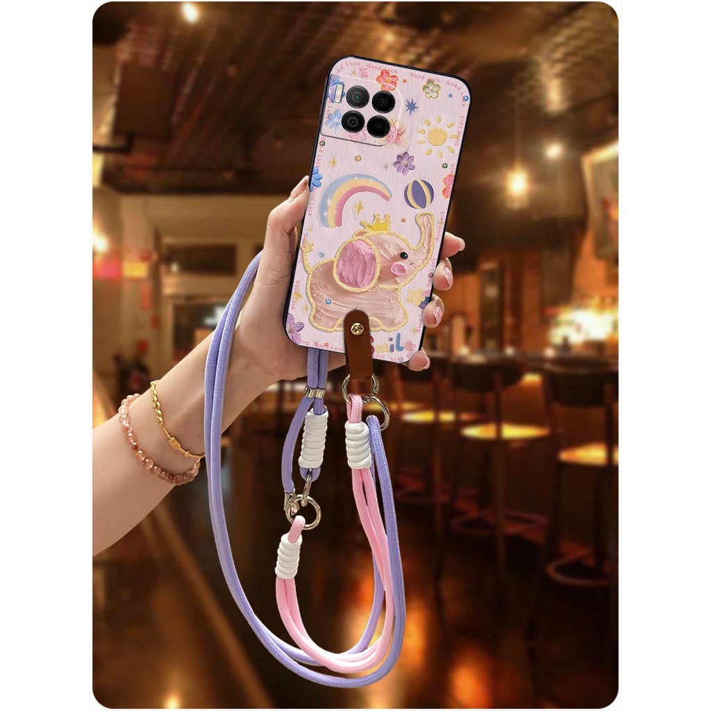 Phụ nữ Phiên bản Q TCL T-Mobile Revvl7 Pro / T Điện thoại 2Pro 5G Vỏ điện thoại Dây đeo cổ tay Dây b