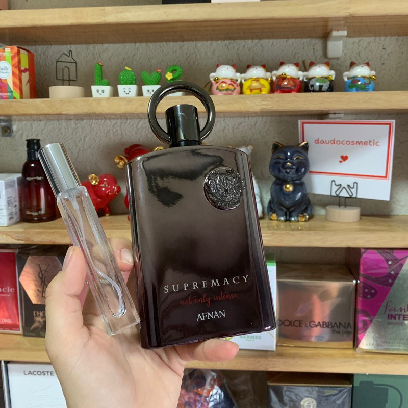 [ share ] Nước hoa nam mát mẻ nam tính Afnan Supremacy Not Only Intense EDP 10ml chiết