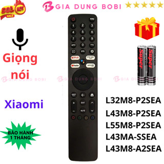  SKU432 - Remote điều khiển tivi Xiaomi Mã 01 giọng nói điều khiển TV Xiaomi Smart - Tặng kèm pin 