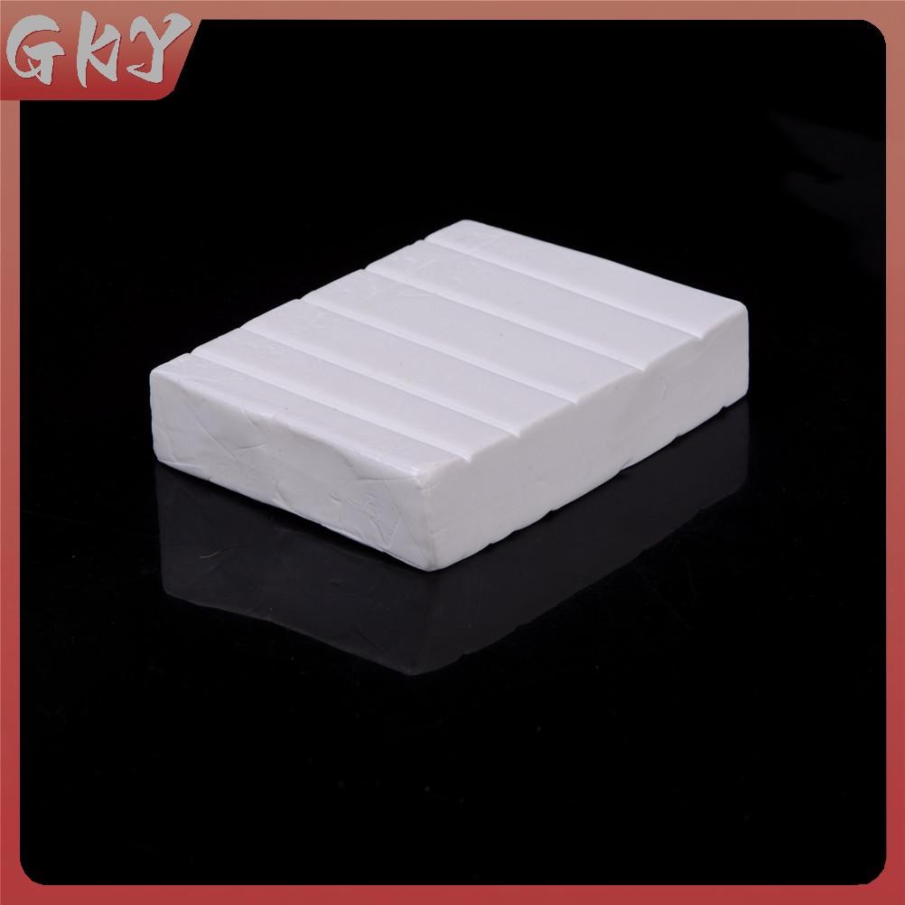 GKY Oven-bake Clay Fimo Polymer Clay Figuline 250g / gói MÀU Trắng Soft Cay Modeling GKY