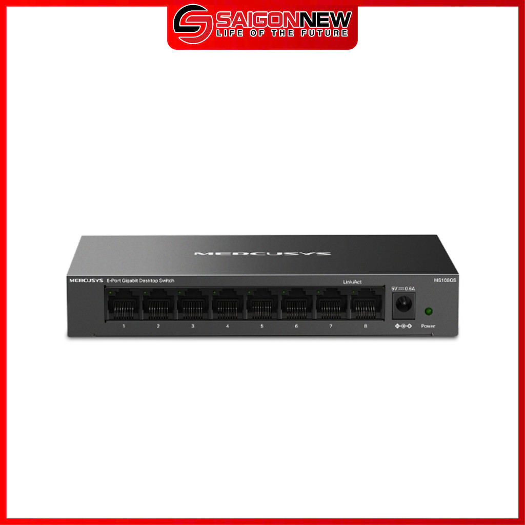 [Có bảo hành] [Chính hãng] MS108GS Switch để bàn 8 cổng Gigabit