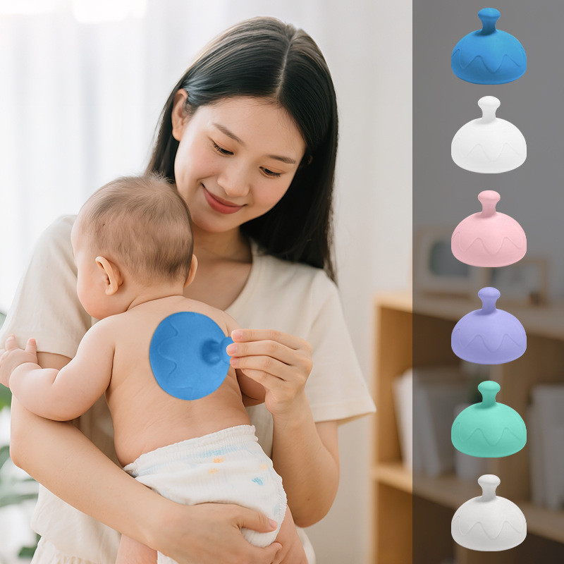 [Hàng có sẵn] Cốc Phlegm Trẻ Sơ Sinh Phlegm Phlegm Áp Lực Chống khạc nhổ Sữa Silicone Trống Áp Lực Á