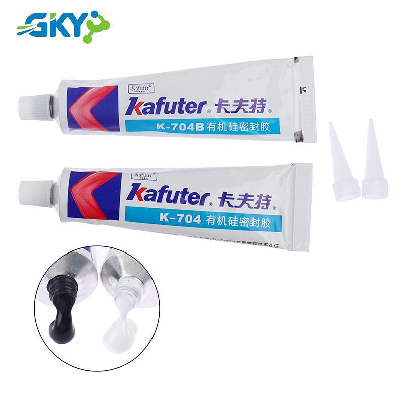 GKY 45g Silicone Keo Công Nghiệp K-704 704B RTV Cao Su Silicon Trắng bal Keo GKY