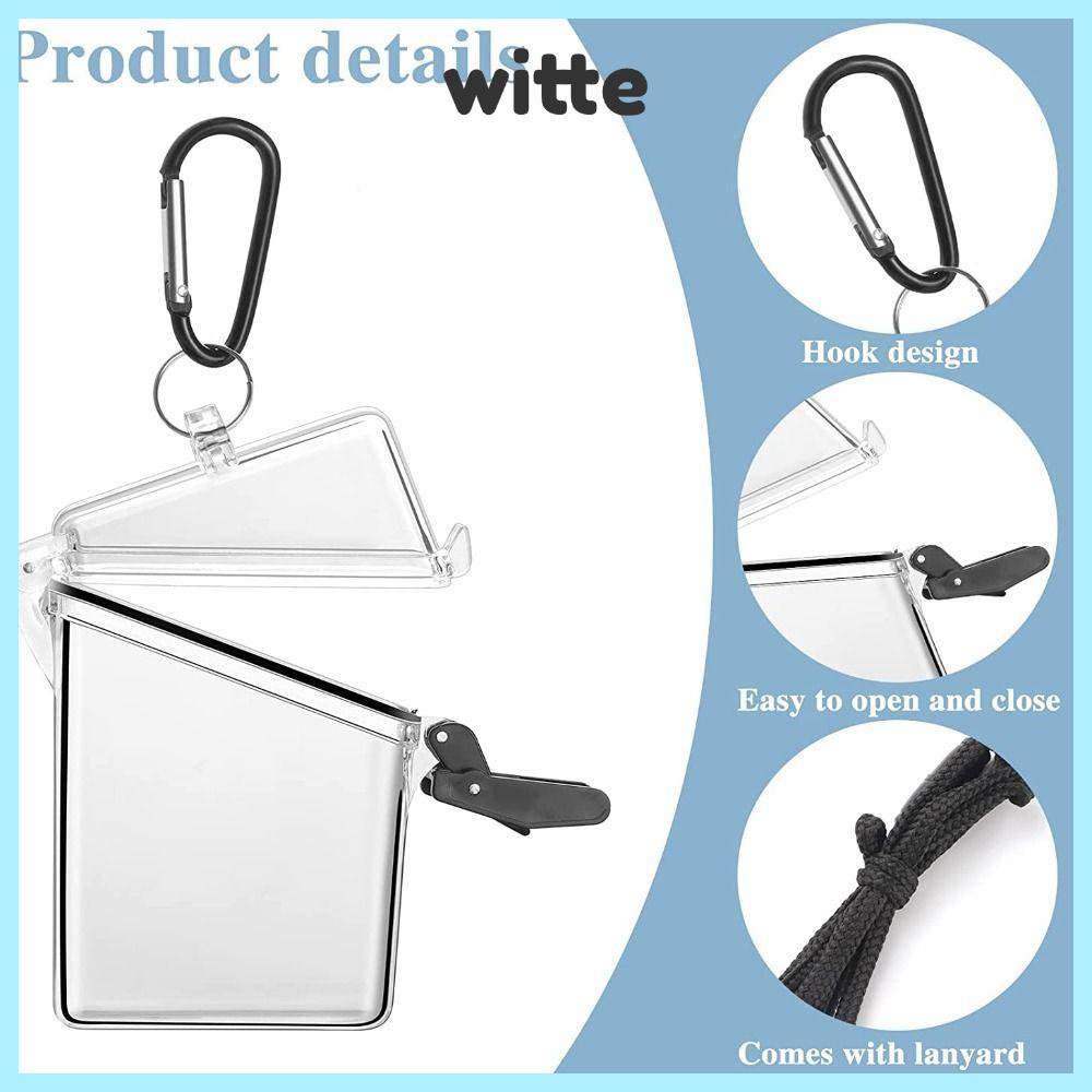 WITTE Hộp Khô Chìa Khóa Thẻ Đồng Xu