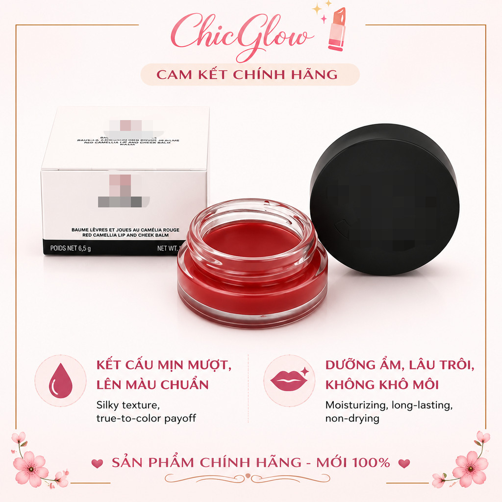 【Chính Hãng】ℂℍ𝔸ℕ𝔼𝕃  𝘕°𝟙 𝘋𝘌 𝘊𝘏𝘈𝘕𝘌𝘓 𝘓𝘪𝘱 & 𝘊𝘩𝘦𝘦𝘬 𝘉𝘢𝘭𝘮 𝟤𝘪𝘯𝟣 Fullsize | Son Má Hồng Tự Nhiên, Dưỡng Ẩm