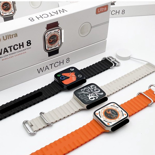 Watch8 2023 Mới Ultra 45mm Series 8 Đồng Hồ Thông Minh Nam Gọi Bluetooth KD99 8 Sạc Không Dây Đồng H