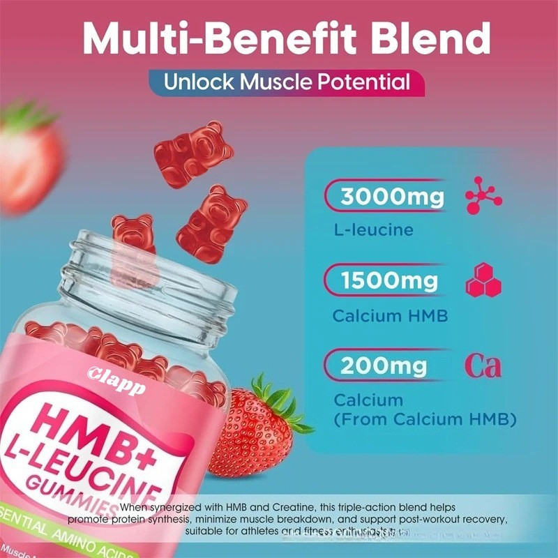 Hàng sẵn có Vận chuyển nhanh Bán chạy L-Bright Amino Acid Gummies L-Leucine Gummies26560616