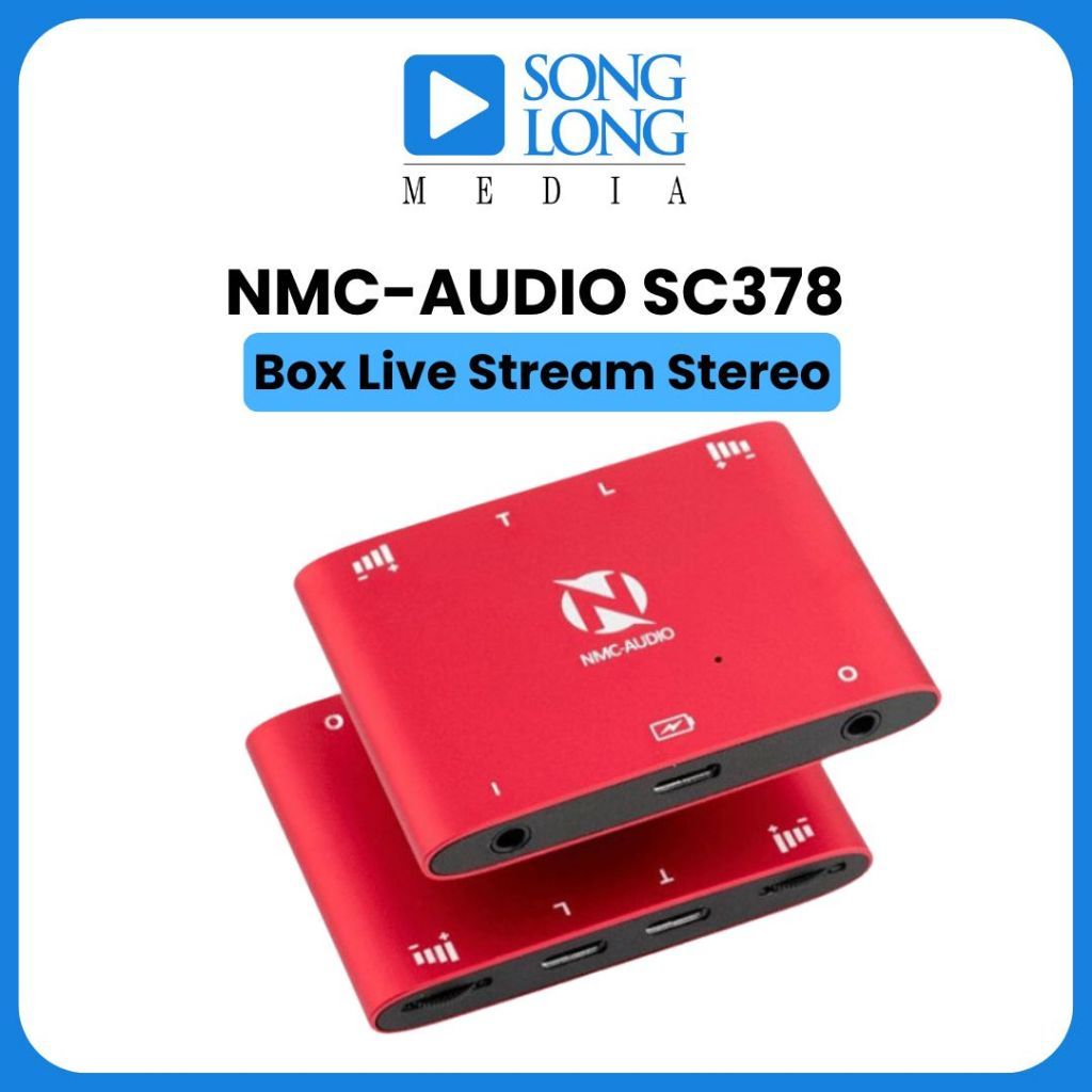 Box Live Stream Stereo NMC-AUDIO SC378