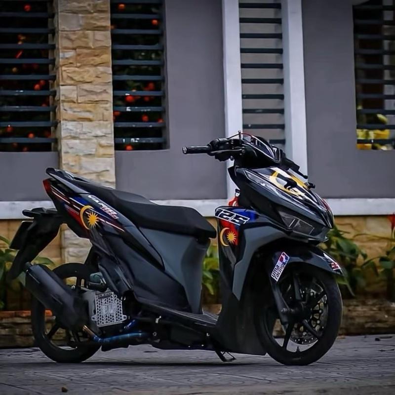 Nhãn Dán Tem Rời vario 125 -150 Mẫu Malaysia cực đẹp Tem