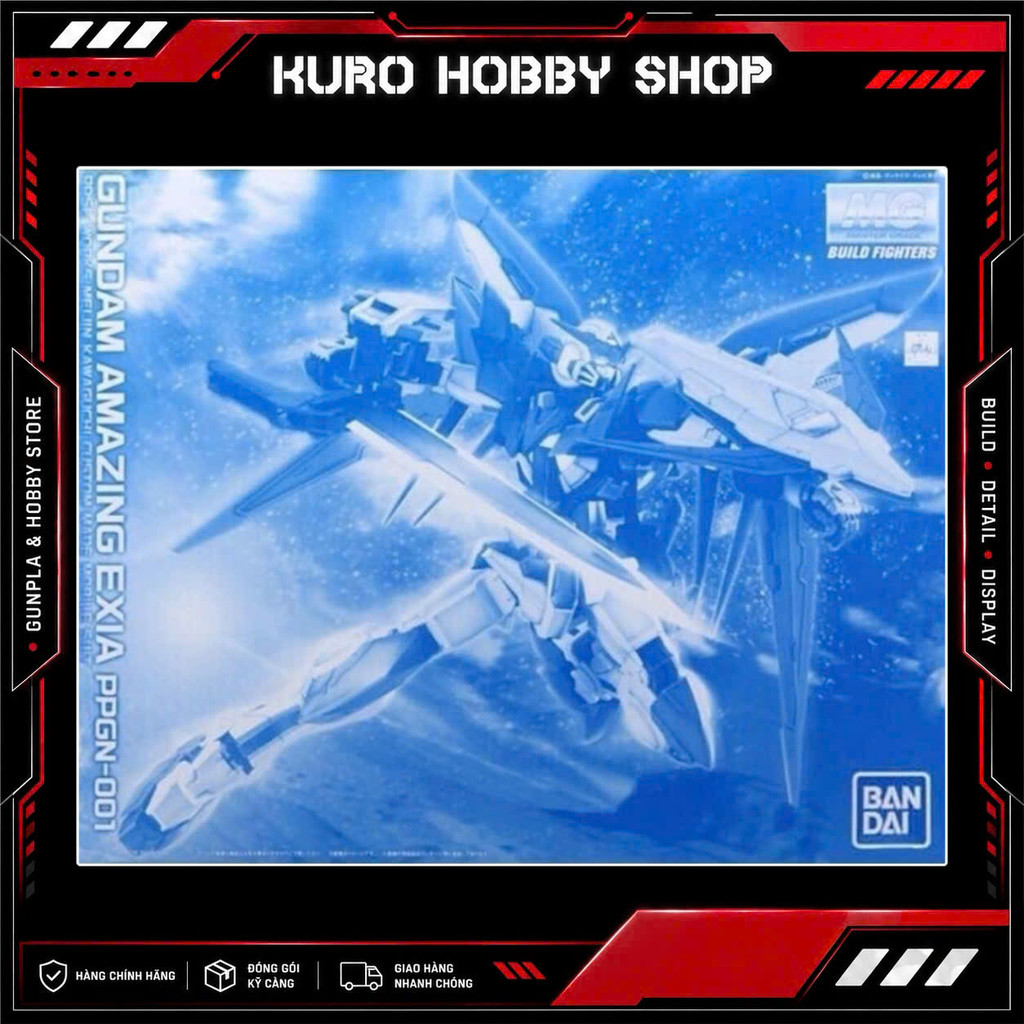 P-Bandai MG 1/100 Amazing Exia - Mô hình lắp ráp Bandai