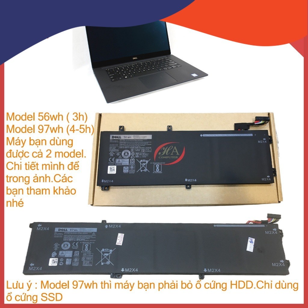 Pin Thay Thế Laptop Dell Precision 5540