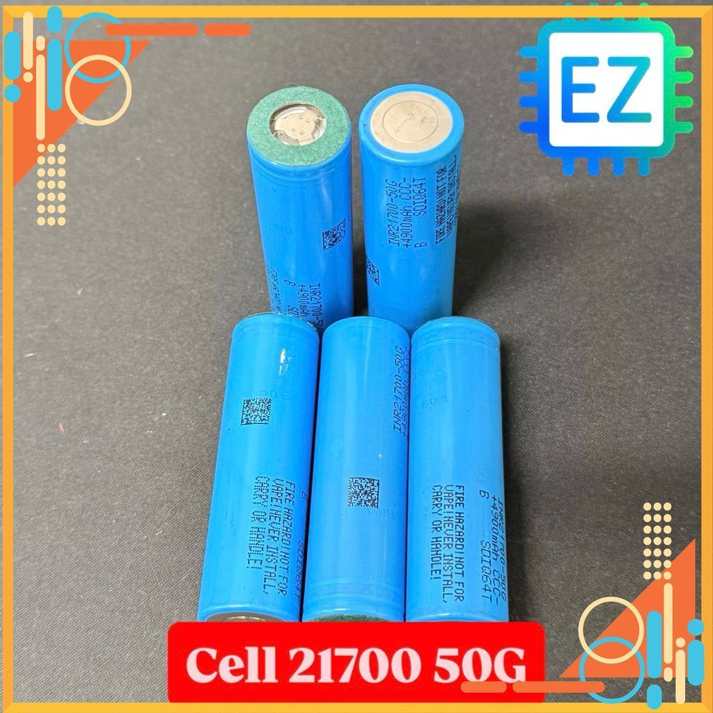 Cell 21700 Samsung 50G 5000mah xả 10A chính hãng tháo khối