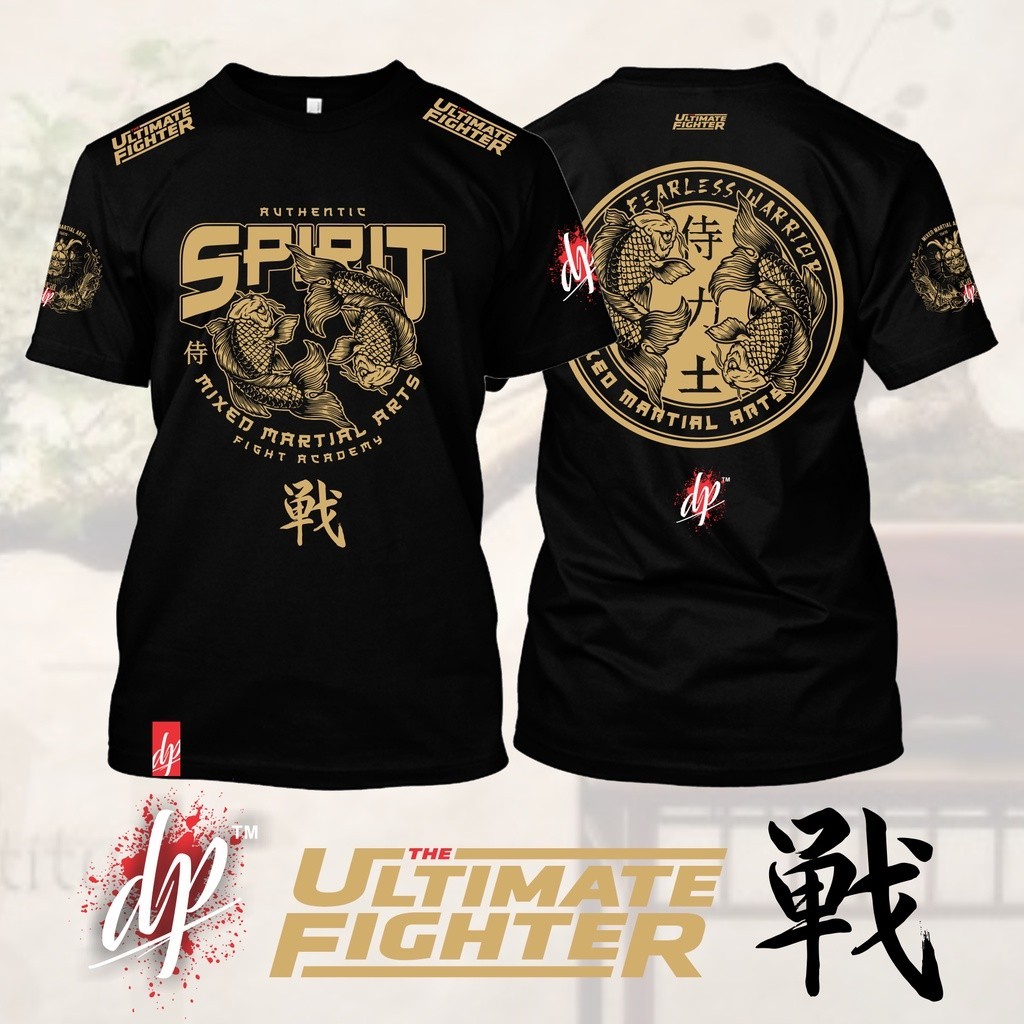 Áo thun UFC Fightwear UFC MMA Koi Fight Club Áo thun siêu cao cấp AvailablXS-5XL