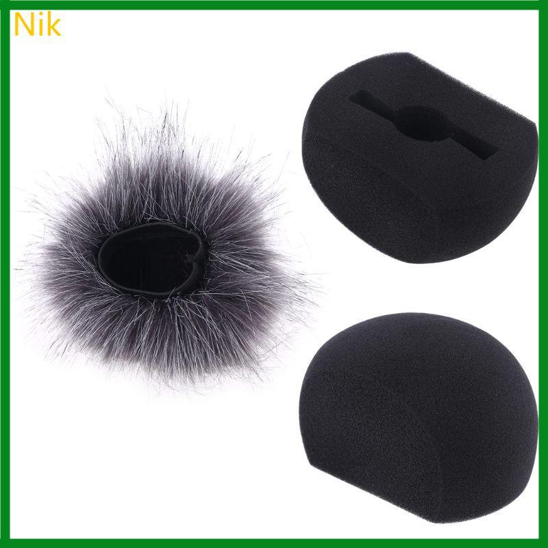 Nik Foam Cover Kính Chắn Gió Micro Nắp Kính Chắn Gió Mic Cho ZOOM H5 H6