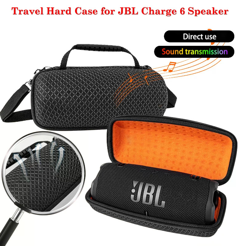 ZOPRORE Túi xách tay cho JBL Charge 6 Loa Âm thanh thấm Túi cho JBL Charge6 Ngoài trời Hộp đựng du l