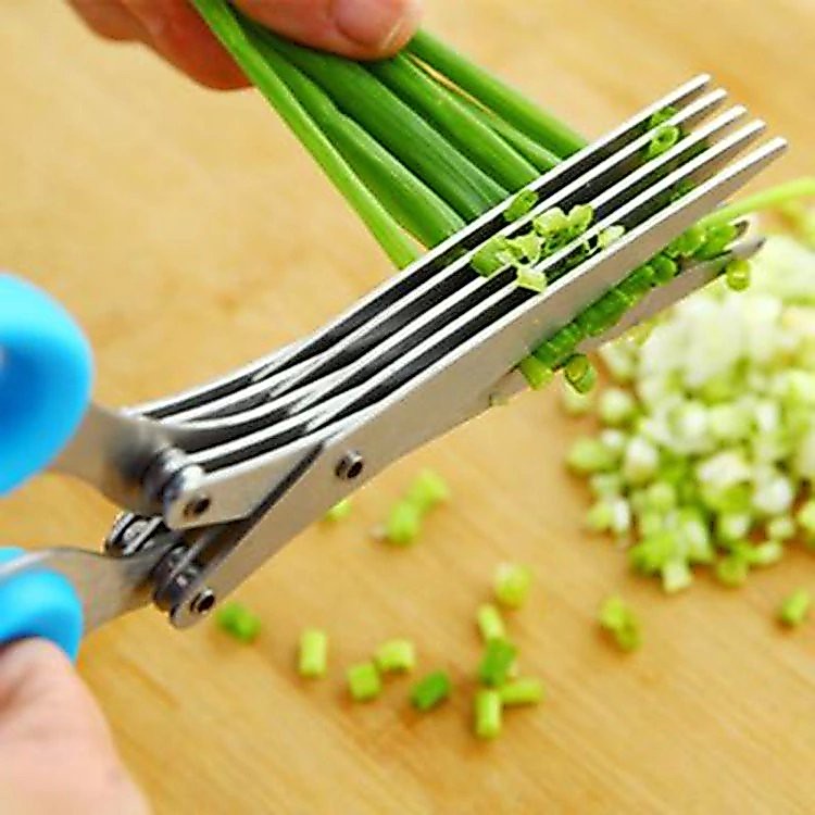 Kéo cắt hành 5 lưỡi không rỉ sét