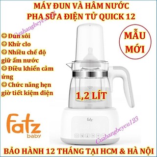 Máy đun nóng và hâm nước pha sữa điện tử fatzbaby - quick 12 fb3503hb fb3503bh fatz