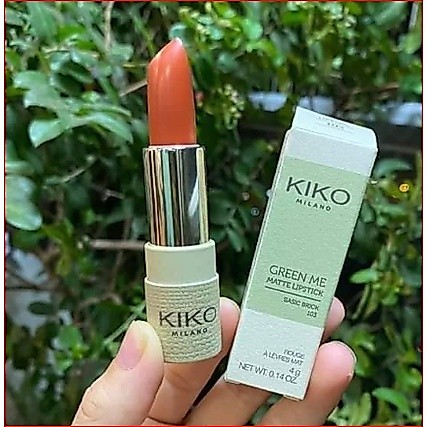 SON KIKO 103, 105  - CAM CHÁY HỮU CƠ, ĐỎ Cherry - THỎI SON VẠN NGƯỜI MÊ