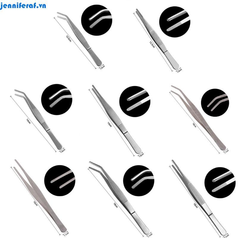 Nhíp thép không gỉ jenniferaf 12 5 14 16 18 cho Nhíp cm Nhíp thẳng chống trượt