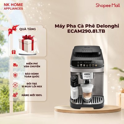 Máy Pha Cà Phê Delonghi ECAM290.81.TB - Tự Động Xay Pha Latte Cappuccino Cao Cấp | Bảo hành 12 tháng