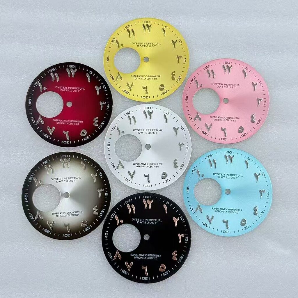 [Phụ kiện mặt số 5] Log New Style Dial 31mm Họa tiết mặt trời Trung Đông Nhân vật được sửa đổi Thích