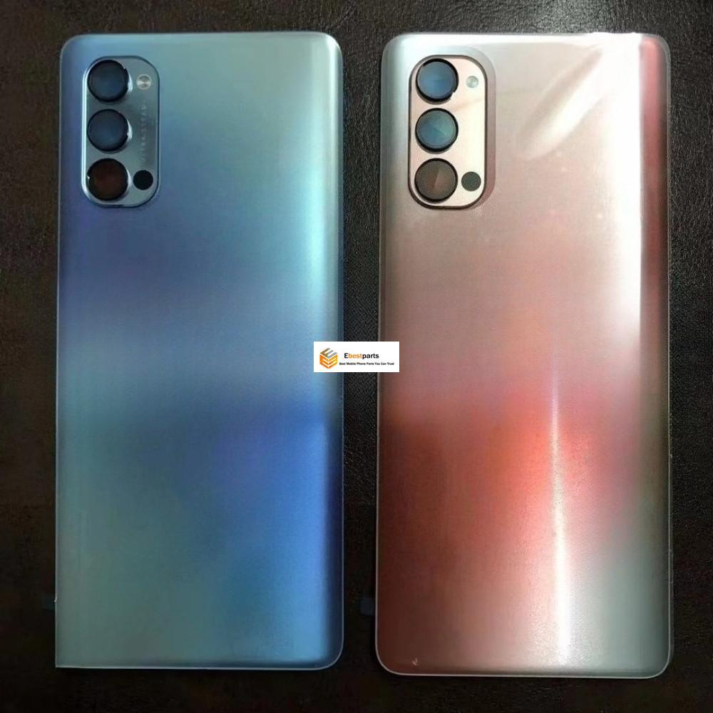 Ốp điện thoại pin thủy tinh Ebest cho Oppo Reno 4 Pro 5G Reno 4 Vỏ cửa phía sau ống kính máy ảnh
