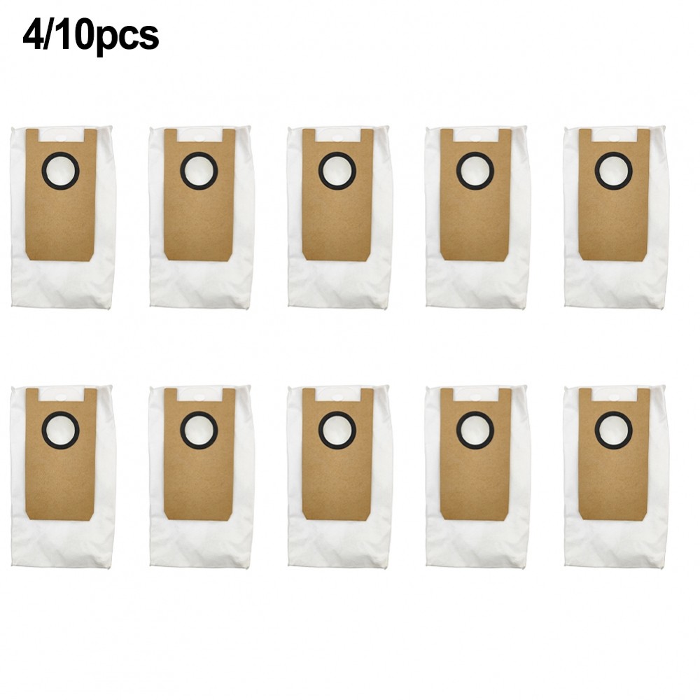 [DOLLDOLL-VN]4/10 Pack Dust Bags for Uwant U200 U200 Pro Robot Vacuum Cleaner Easy to Install