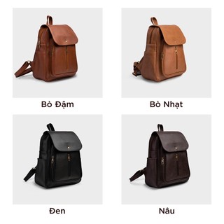 Balo Yuumy (Thời trang nữ basic đựng vừa A4 - Balo da YBA5)
