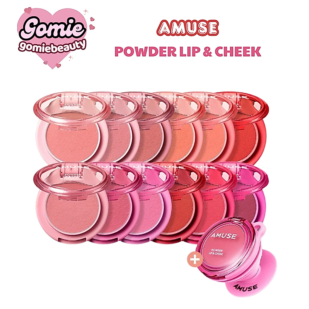 Má Hồng Và Son Amuse Powder Lip & Cheek