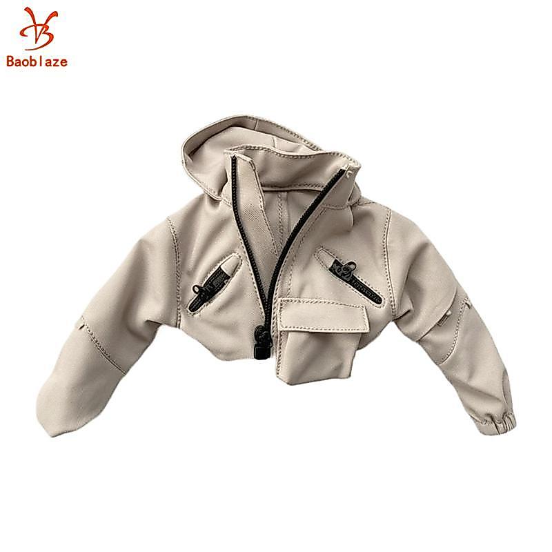1 / 6 Nữ Hình Áo Khoác Handmade Búp Bê Quần Áo 11cm Thu Nhỏ Cho 12in Búp Bê Mô Hình Nữ Hình Phụ Kiện