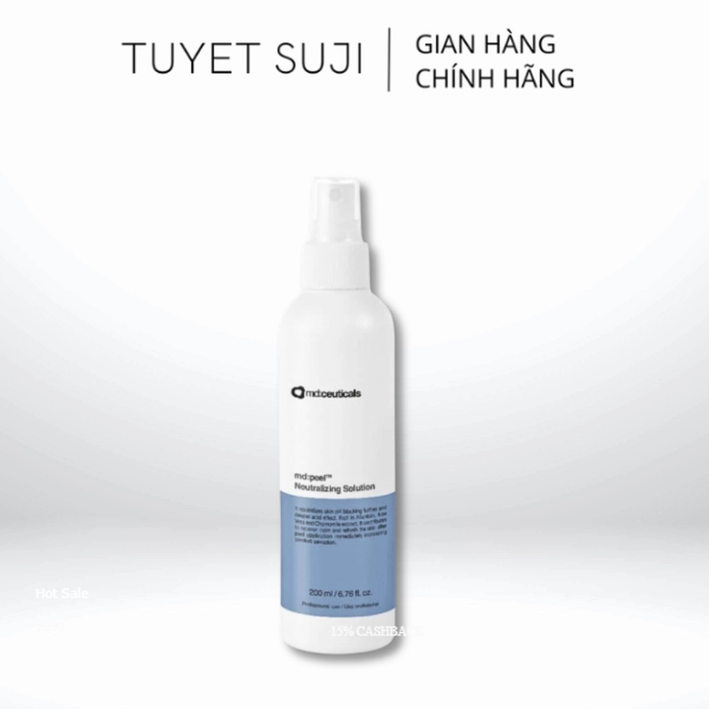 Dung dịch trung hoà sau peel Md:peel Neutralizing Solution