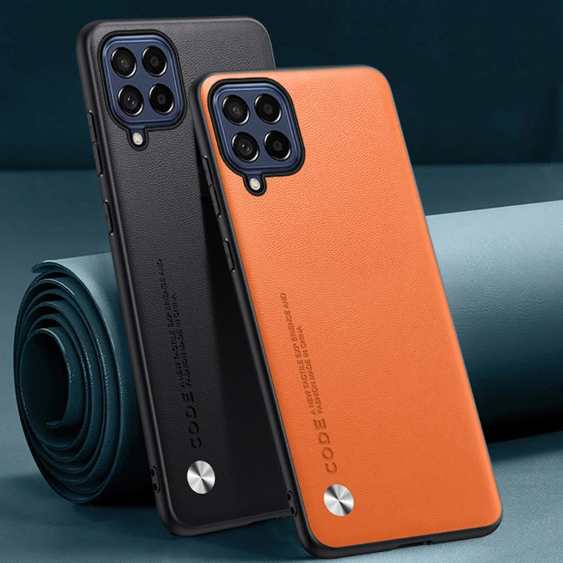 Ốp Da PU Sang Trọng Cho Samsung Galaxy A42 M42 5G Ốp Lưng Silicon Chống Sốc Bảo Vệ Điện Thoại Cho Sa