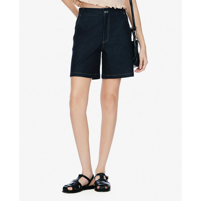 GIGI - Quần shorts jeans nữ phối túi hiện đại_G3110J242327-58