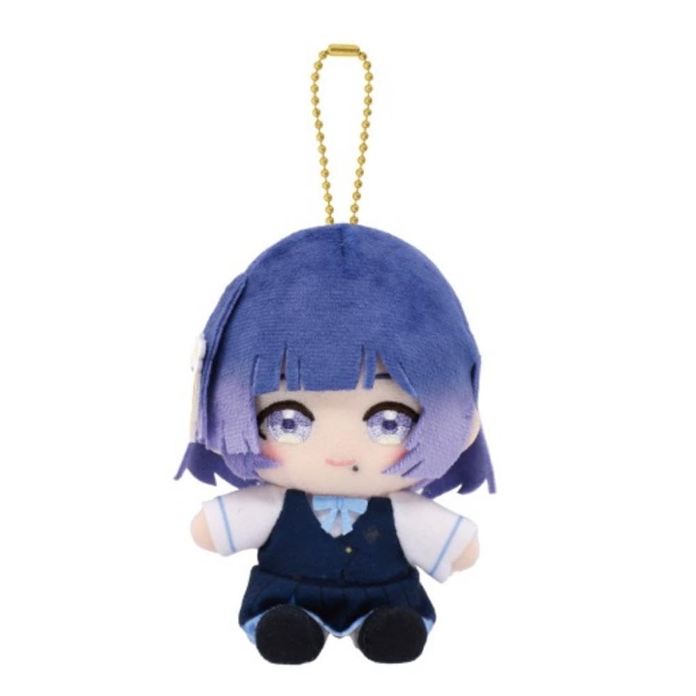Gakuen Idolmaster: Hataya Misuzu Chibi Plush Sitting Mascot ㅤDirect From Japan