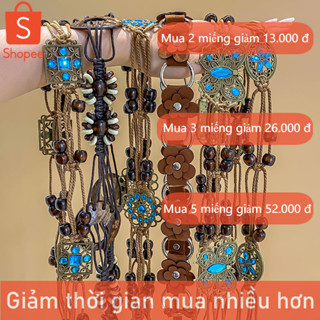 YINWEI Retro Dệt Bướm Eo Dây Xích Đầm Dây Thắt Lưng