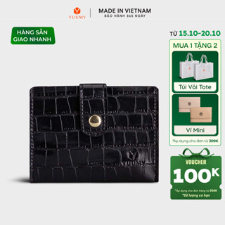 Ví Yuumy ( Thời trang nữ dáng cầm tay nhỏ gọn - Ví da Verein YV78)