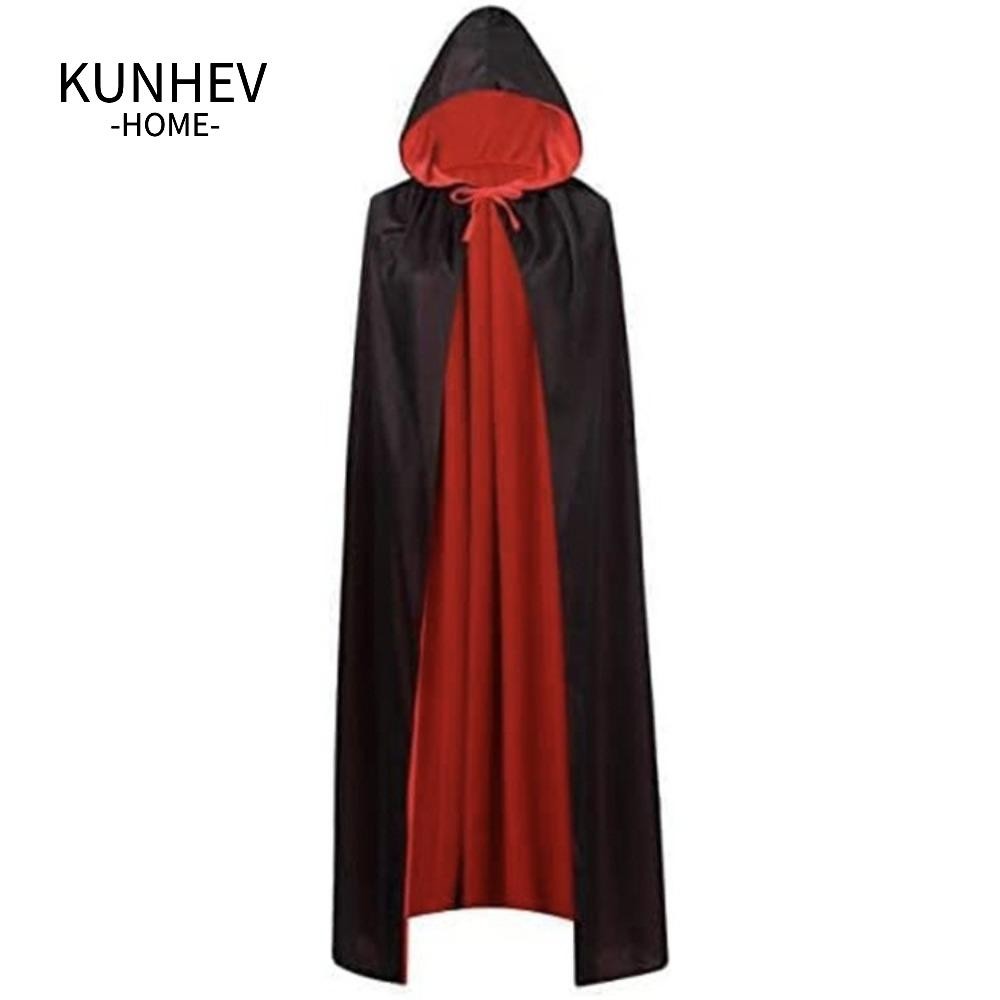 KUNHEV Cape Ma Quái Halloween, Trang Phục Đạo Cụ Dracula 59 Inch