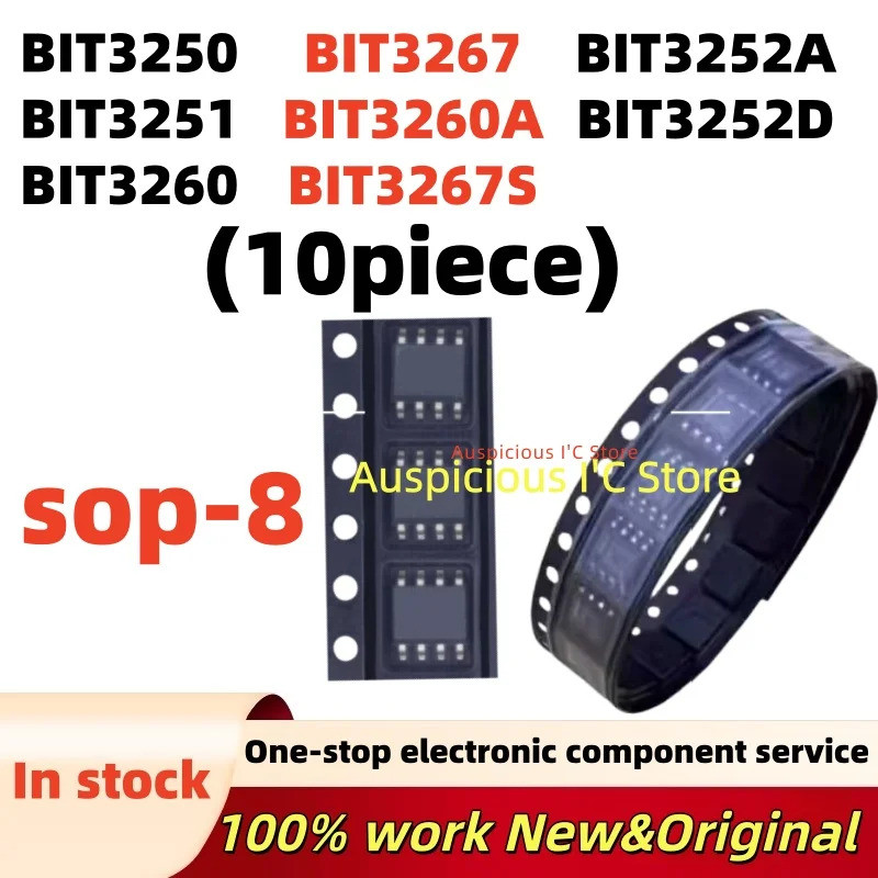 5 CÁI BIT3260 BIT3267 BIT3260A BIT3267S BIT3250 BIT3521 BIT3252A BIT3252D sop-8 Chip ic