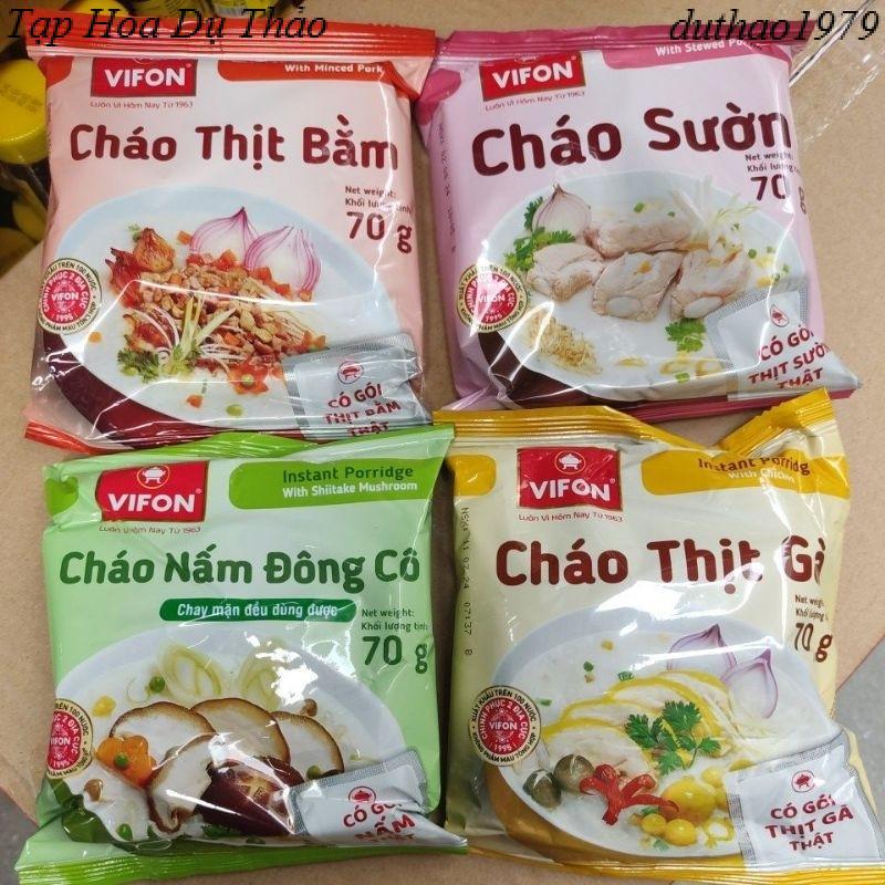 Cháo ăn liền Vifon có thịt thật lẻ 1 Gói 70g