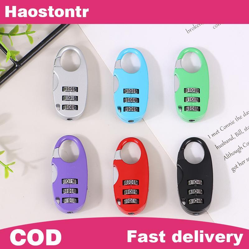 Haostontr 3 Chữ Số Mật Khẩu Lo Ký Túc Xá Tủ Lo Bapa Dây Kéo Lo Hành Lý Padlo Di Động Mã Lo PH