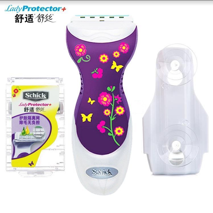 Schick / Thoải Mái Schick Nữ Tẩy Tóc Tông Đơ Cắt Tóc Nữ Cạo Râu Nách Phần Riêng Tư Cạo Râu Nách Tóc 
